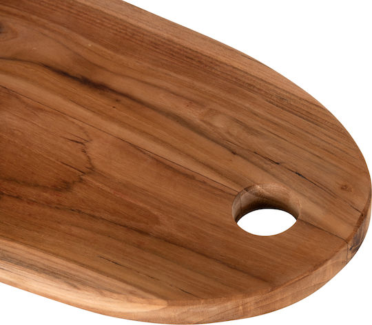 HomeMarkt Rectangular Wooden Chopping Board Yellow