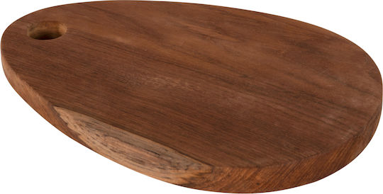 HomeMarkt Rectangular Wooden Chopping Board Yellow 20.5x30cm