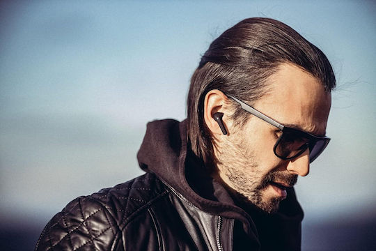 Defunc True Audio In ear Bluetooth хендсфри Слушалки с Устойчивост на Пот и Кутийка за Зареждане Бял