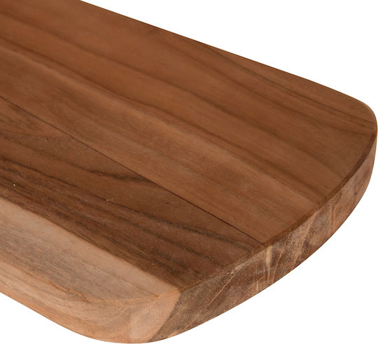 HomeMarkt Rectangular Wooden Chopping Board Yellow