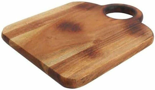 Salt & Pepper Επιφάνεια Κοπής Ξύλινη Καφέ 26x20cm