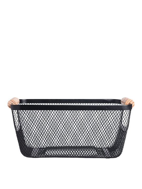 Estia Storage Basket Black 24x17x11cm 1pcs