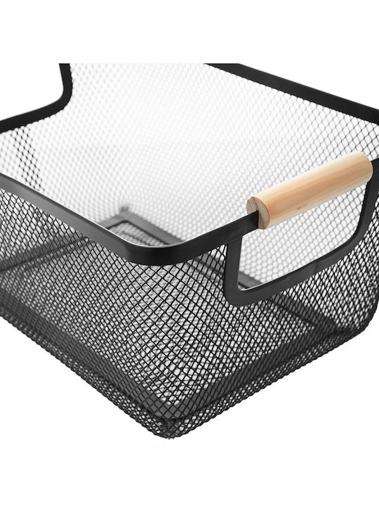 Estia Storage Basket Black 24x17x11cm 1pcs