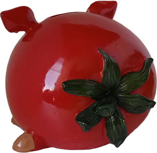 Etoile Schwein - Tomate Spardose Keramisch Rosa 11x9x8cm