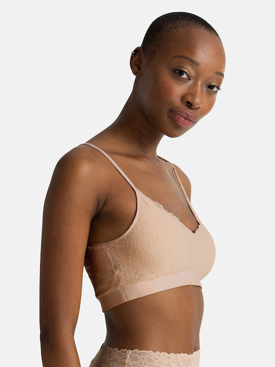 Dorina Beige Damen Bralette-BH