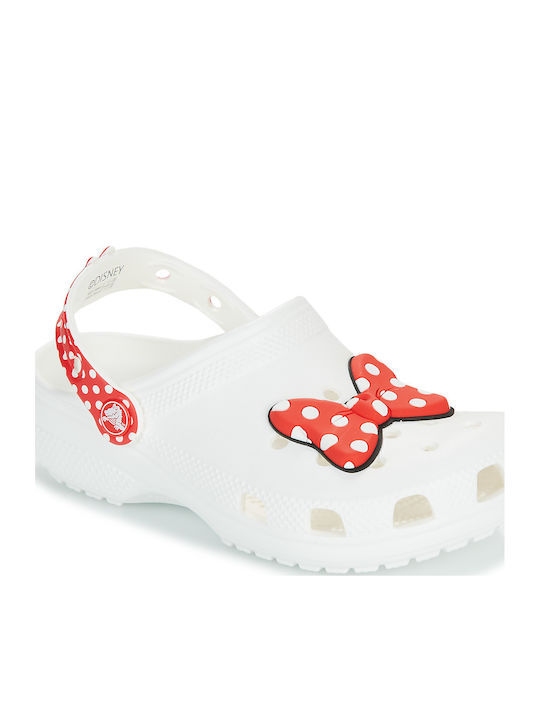 Classic Disney Minnie Mouse Παιδικά Ανατομικά Σαμπό Θαλάσσης Λευκά
