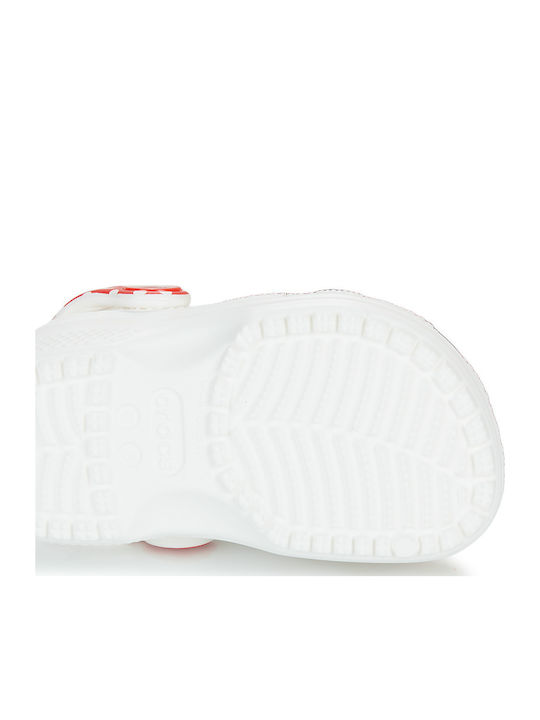 Classic Disney Minnie Mouse Children's Anatomical Beach Shoes White