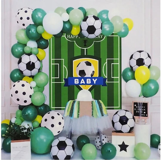 Balon Latex Verde 24buc