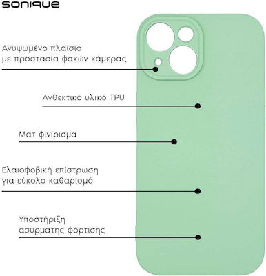 Sonique Back Cover Σιλικόνης Τιρκουάζ (Galaxy A05s)