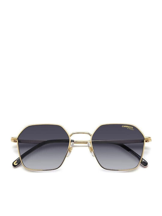 Carrera Women's Sunglasses with Gold Metal Frame and Gray Gradient Lens 334/S J5G/9O