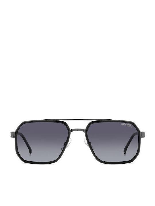 Carrera Men's Sunglasses with Black Frame and Gray Gradient Lens 1069/S ANS/WJ
