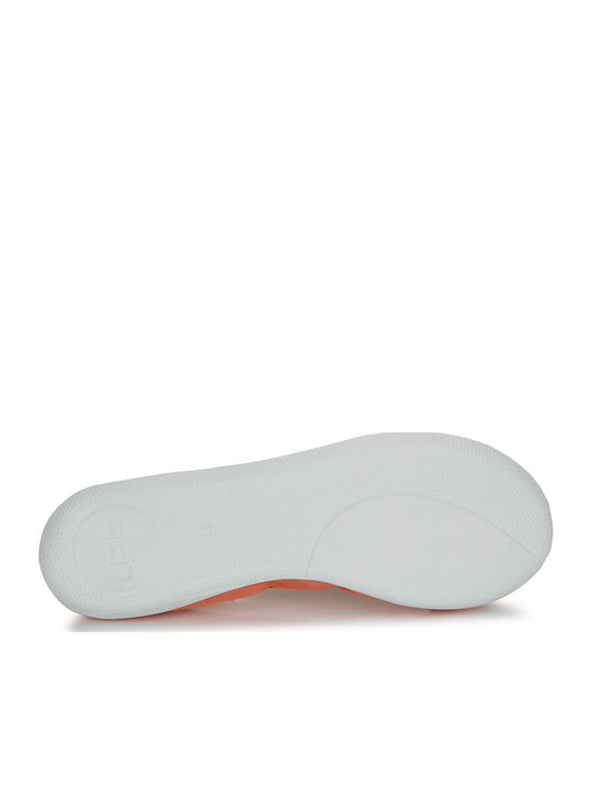 Damen Ballerinas in Orange Farbe
