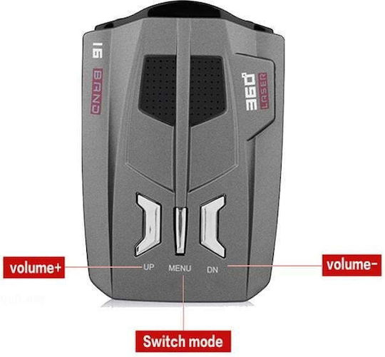 Car Radar Detector Radar Detection Device for High-Speed Traffic Anti Radar Detector 20361
