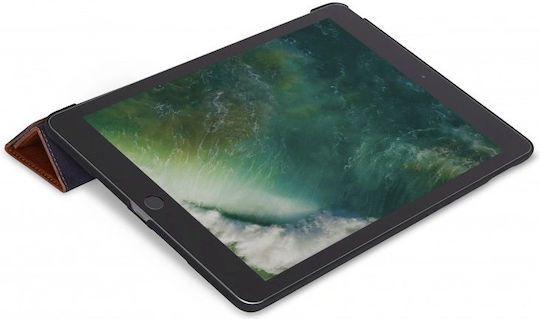 Decoded Decoded Flip Cover Leder Dauerhafte Braune (iPad 2017/2018 9.7")