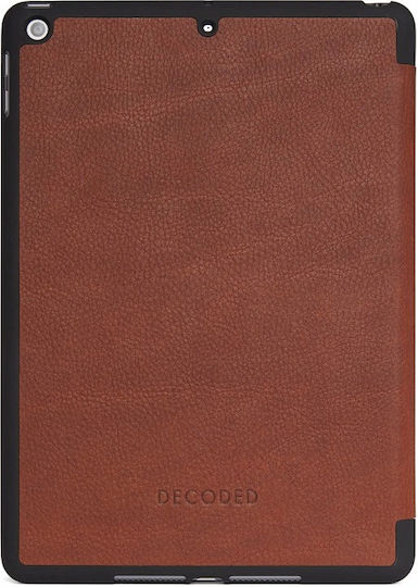 Decoded Decoded Flip Cover Leder Dauerhafte Braune (iPad 2017/2018 9.7")