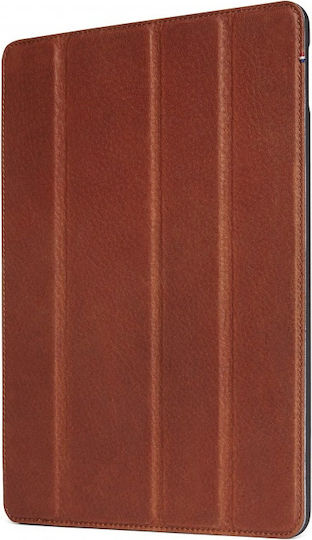 Decoded Decoded Flip Cover Leder Dauerhafte Braune (iPad 2017/2018 9.7")