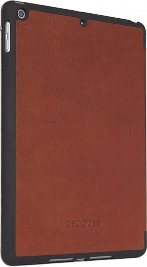 Decoded Decoded Flip Cover Leder Dauerhafte Braune (iPad 2017/2018 9.7")