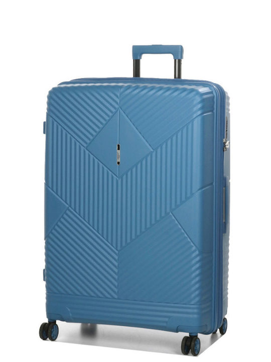 Airtex Paris Βαλίτσες Ταξιδιού Σκληρές Σιέλ με 4 Ρόδες Σετ 2τμχ