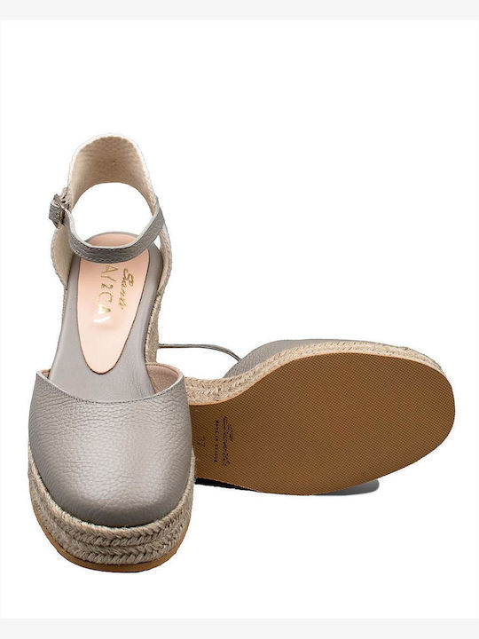 Sante Day2day Women's Platform Espadrilles Gray