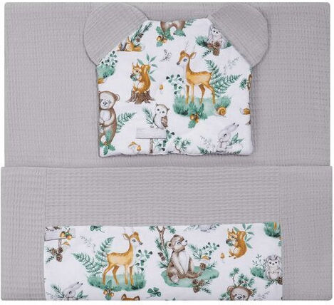 Qmini Baby Crib Bedding Set 2pcs Multicolour