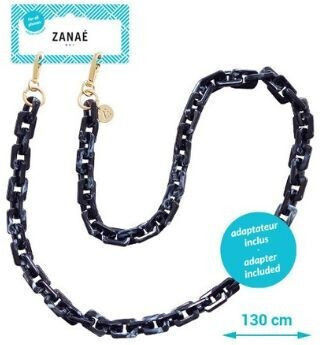 Zanaé Мобилни бижута Черен