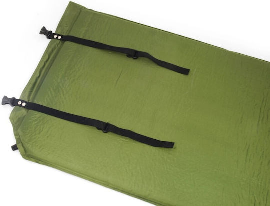 Origin Outdoors Самонадуване Единично Подложка за къмпинг 196x63см С дебелина 5см в Зелен цвят