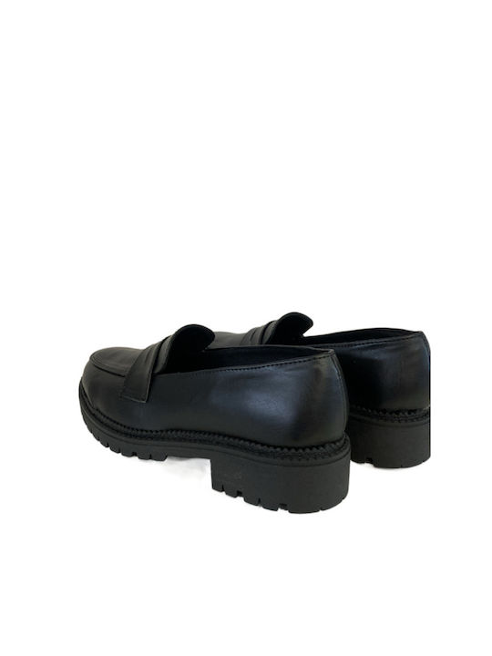 Blondie Women's Moccasins in Black Color