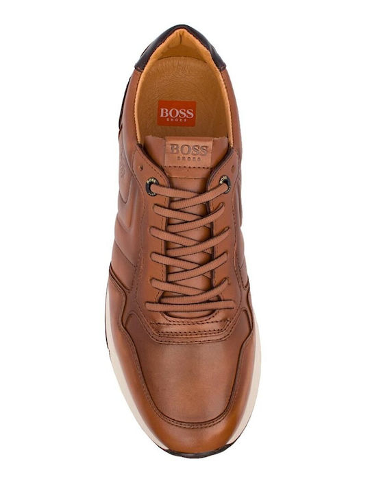 Herren Sneakers Cognac