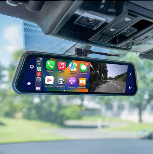 Ampire 1080P Mirror Car DVR, 9" Display