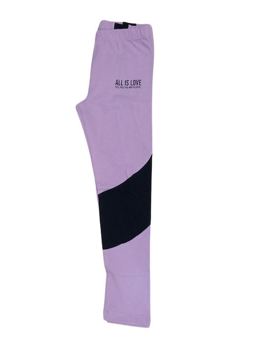 Trax Kids Set with Lilac Leggings 3 Pieces