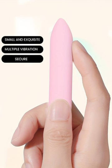 Pretty Lingerie Vibrator Bullet 9.3cm Pink