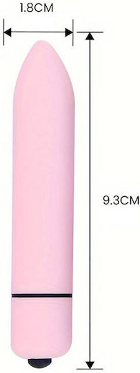 Pretty Lingerie Vibrator Bullet 9.3cm Pink