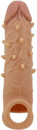 Pretty Love Manșon Penis Extensie De Penis Flesh 16.5cm