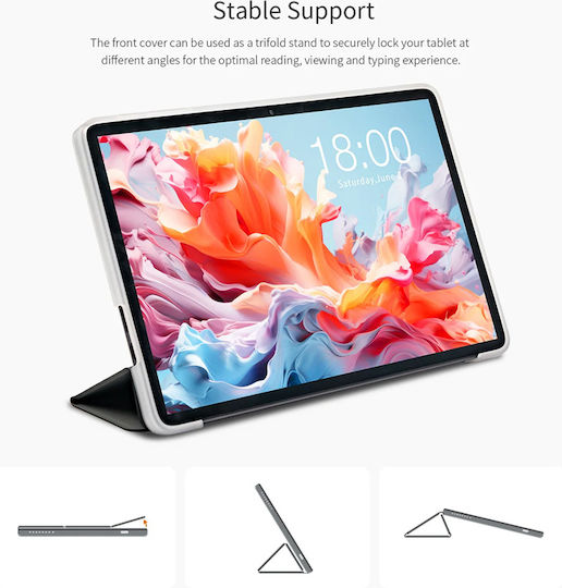 Teclast Casep30t Flip Cover Γκρι (P30T)