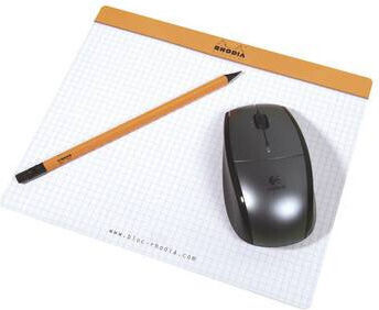 Rhodia Mouse Pad White 230mm