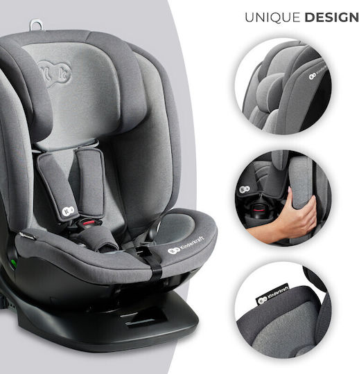 Kinderkraft Xpedition 2 Autositz i-Size mit Isofix Grey 0-36 kg