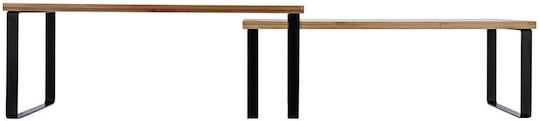 Estia Επιτραπέζια Βάση Bamboo Essentials Bamboo 40x19.4x15.6εκ. 2τμχ Καφέ