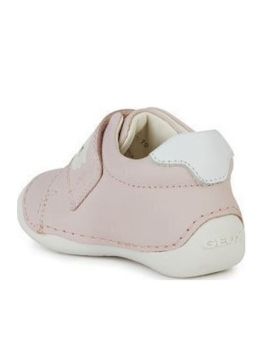 Geox Βρεφικά Sneakers Αγκαλιάς Ροζ Owl