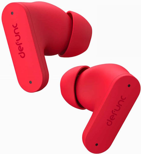 Defunc True ANC In-ear Bluetooth Handsfree Căști cu Rezistență la Transpirație și Carcasă de Încărcare Roșu
