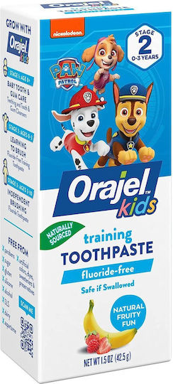 Paw Patrol Pastă De Dinți Pentru Bebeluși 0m+ Fără Fluor 42.5gr