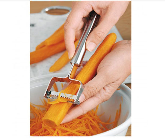 WMF Profi Plus Obst- & Gemüseschäler/Reiniger mit Klinge Julienne aus Edelstahl