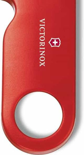 Victorinox Rapid Fruit & Vegetable Peeler/Cleaner made of Plastic Red