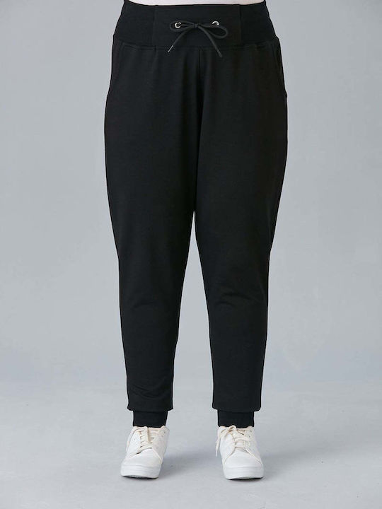 Bubble Chic Pantaloni de trening pentru femei Negru