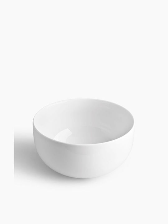 Ιωνία Plus Salad Bowl Porcelain White 21x21cm 1pcs