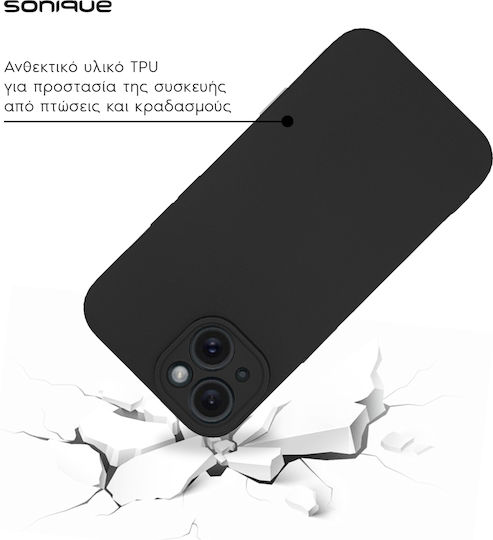 Sonique Back Cover Σιλικόνης Μαύρο (Xiaomi 14 Pro)