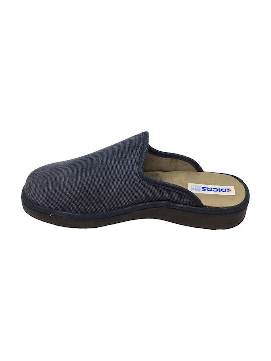 Dicas Men's Slipper Blue