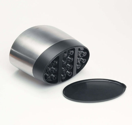 OXO Στραγγιστήρι για Μαχαιροπίρουνα Inox Ασημί 21x12x16cm