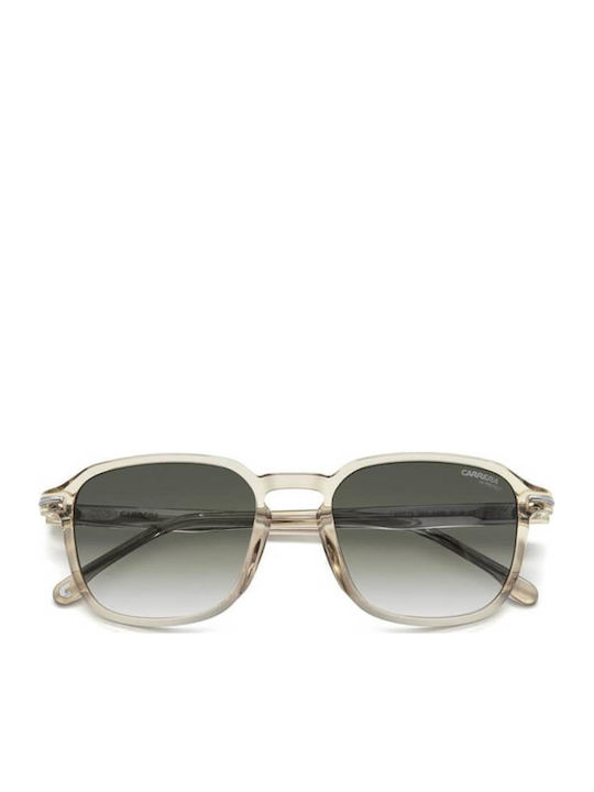 Carrera Unisex Γυαλιά Ηλίου με Διάφανο Κοκκάλινο Σκελετό και Γκρι Ντεγκραντέ Φακό 328/S 10A/9K