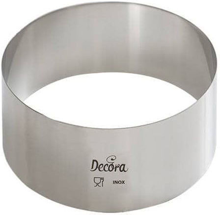Decora Kuchenring Rund Rostfreier Stahl Decora Kuchenring Rund Rostfreier Stahl