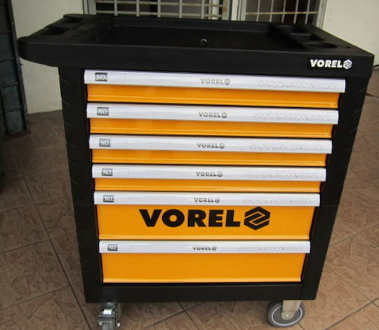 Vorel Werkzeug-Wagen mit 177 Werkzeugen